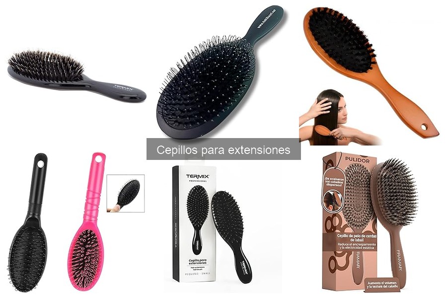 Mejores cepillos para extensiones de cabello rizado