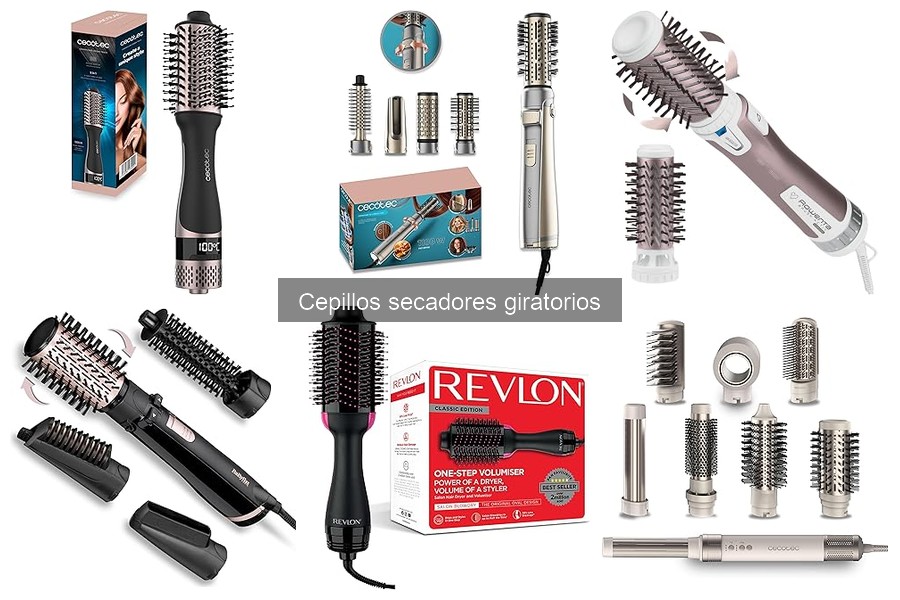 Mejores cepillos secadores giratorios para uso profesional