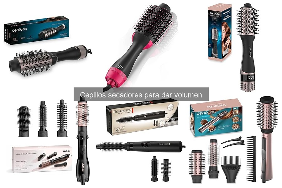 Mejores cepillos secadores para cabello fino: Comparativa 2023