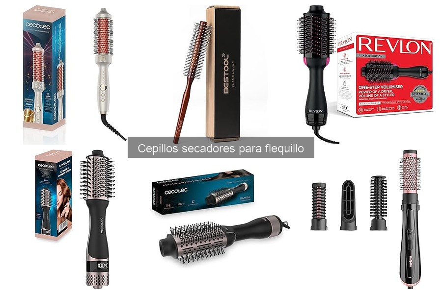 Mejores cepillos secadores para flequillo con cerámica