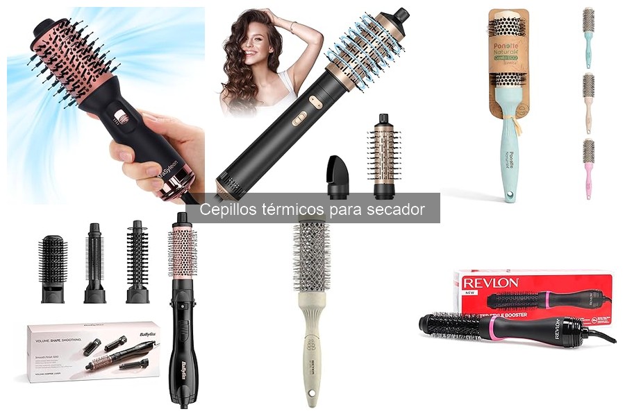 Mejores cepillos térmicos para cabello rizado en 2023