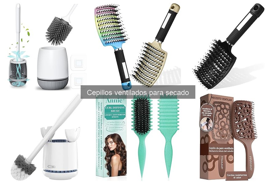Mejores cepillos ventilados para cabello rizado: comparativa y opiniones