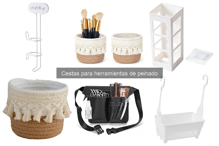 Mejores cestas para herramientas de peinado en Amazon