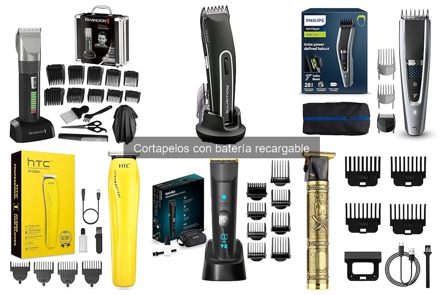 Mejores cortapelos con batería recargable de 2023