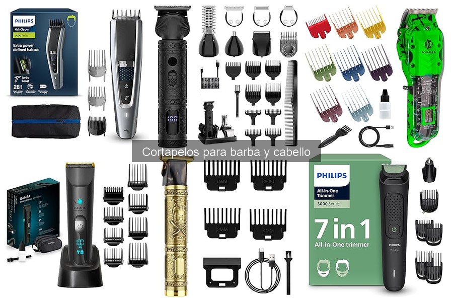 Mejores cortapelos para barba y cabello en 2023