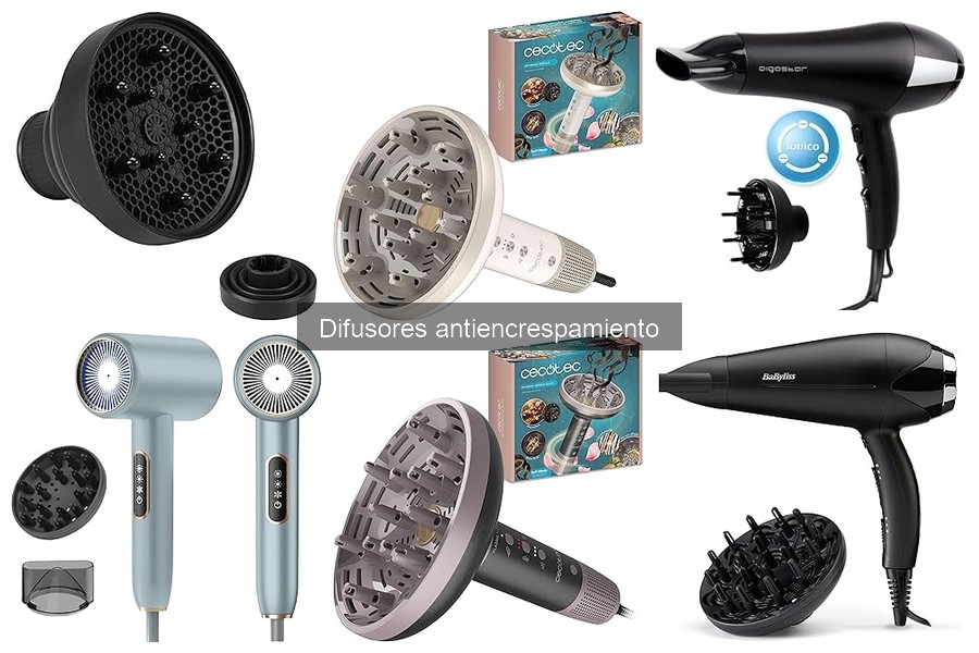 Mejores difusores antiencrespamiento para cabello rizado