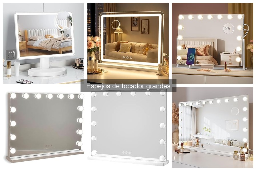 Mejores espejos de tocador grandes para maquillaje en 2023