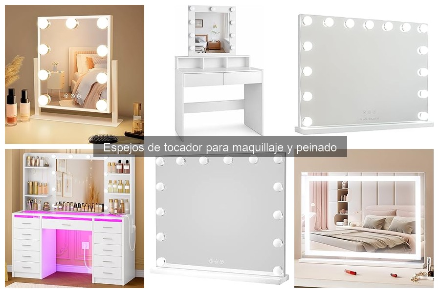 Mejores espejos de tocador para principiantes en maquillaje