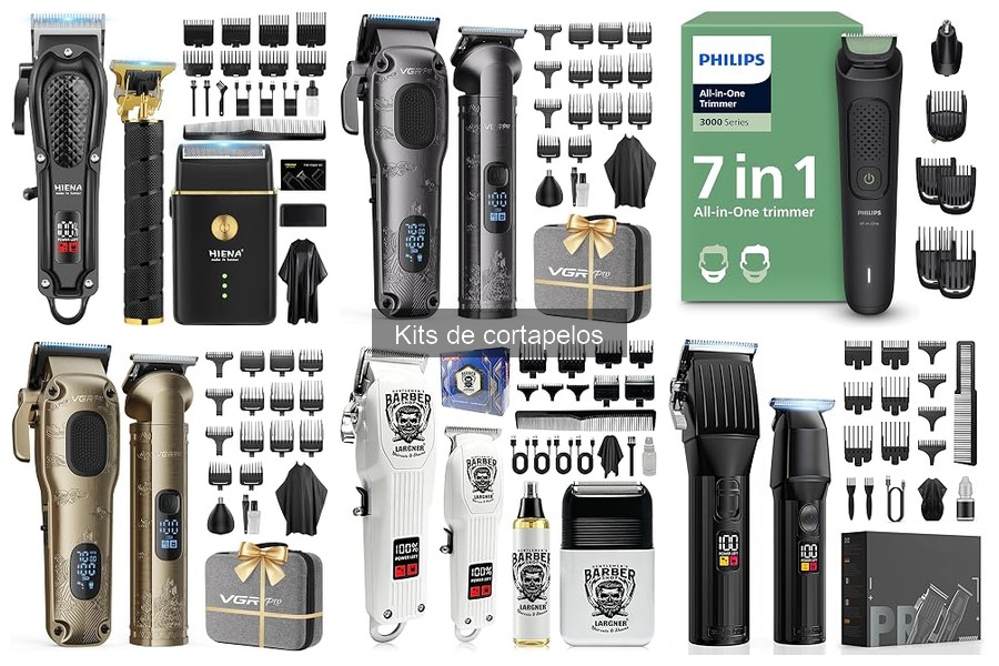Mejores kits de cortapelos para principiantes en casa