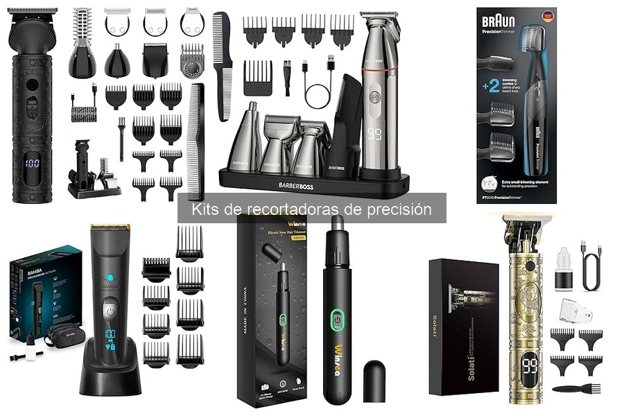Mejores kits de recortadoras de precisión para uso en casa