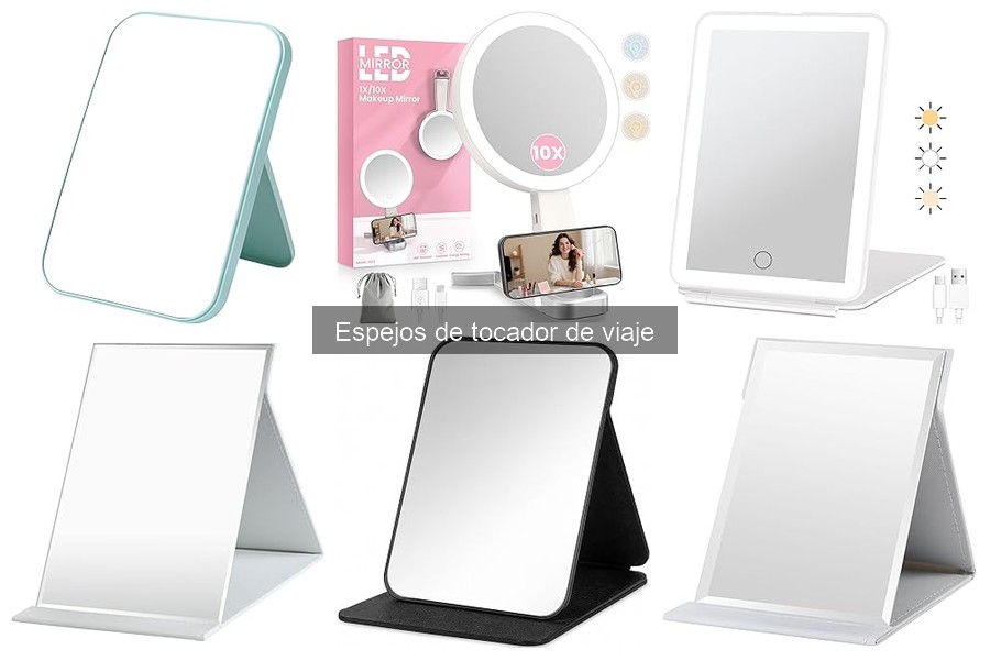 Mejores lugares para comprar espejos de tocador de viaje con descuentos
