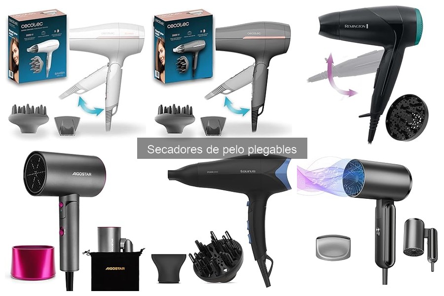 Mejores lugares para comprar secadores de pelo plegables