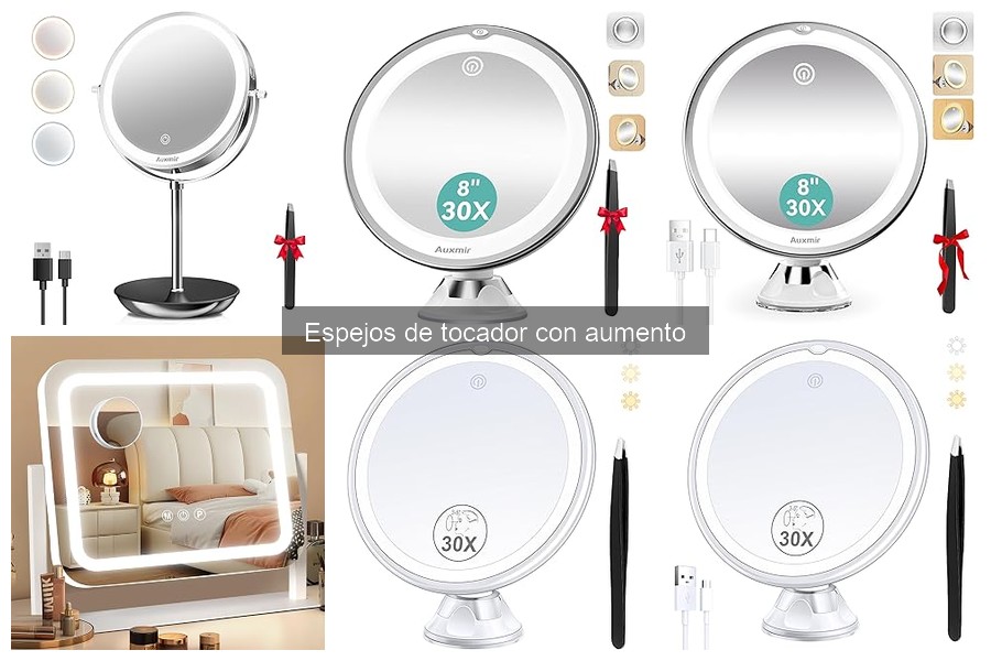 Mejores marcas de espejos de tocador con aumento en 2023