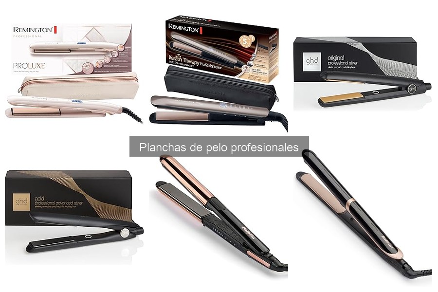 Mejores marcas de planchas de pelo profesionales en 2023
