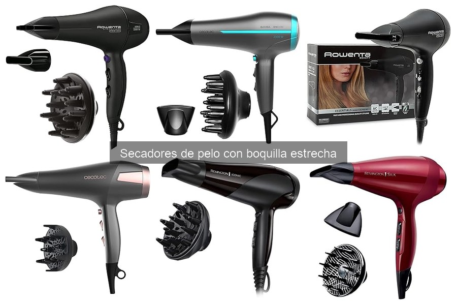 Mejores marcas de secadores de pelo con boquilla estrecha