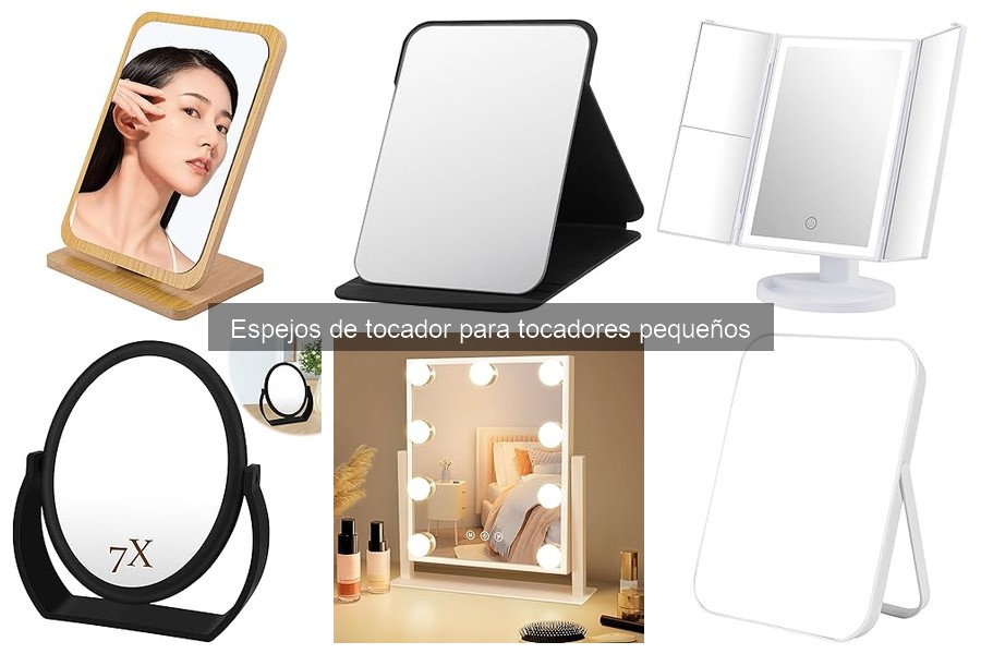 Mejores ofertas de espejos de tocador para espacios pequeños