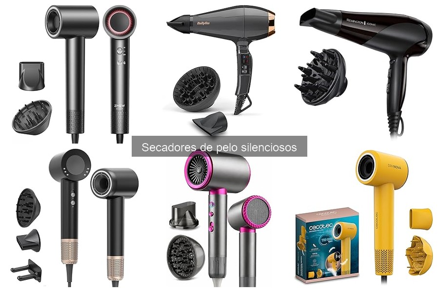 Mejores ofertas de secadores de pelo silenciosos 2023