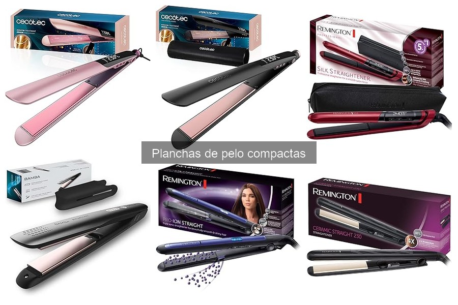 Mejores ofertas en planchas de pelo compactas: guía de compra