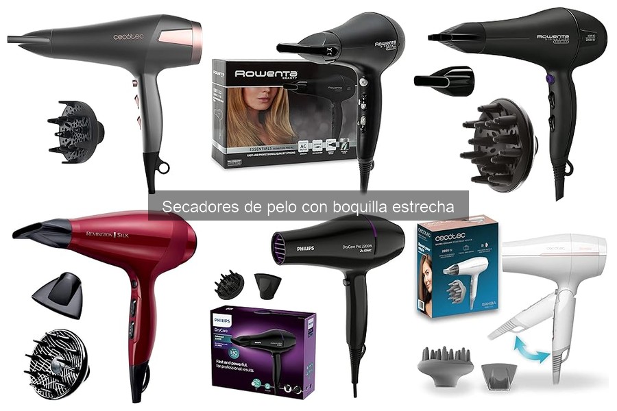 Mejores ofertas en secadores de pelo con boquilla estrecha