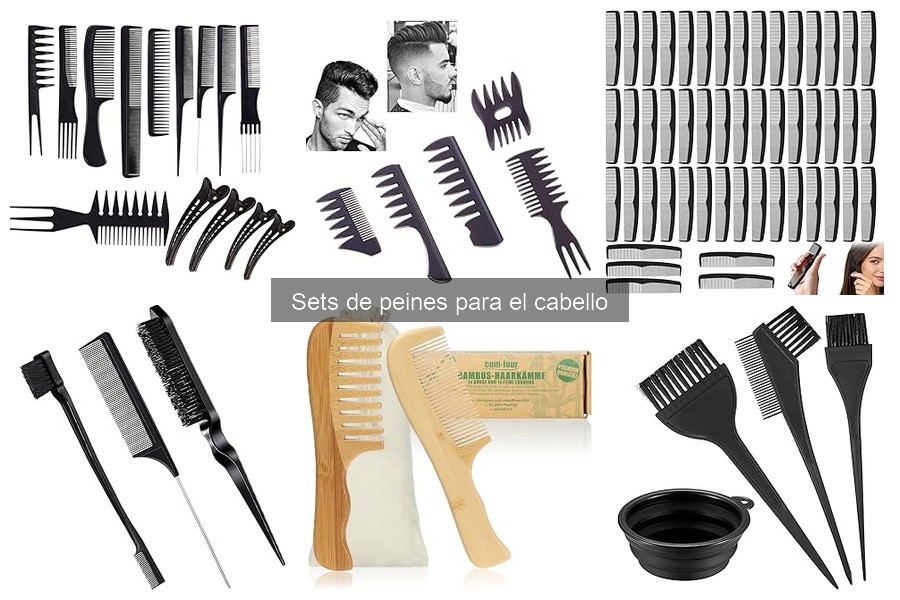 Mejores ofertas en sets de peines para el cabello