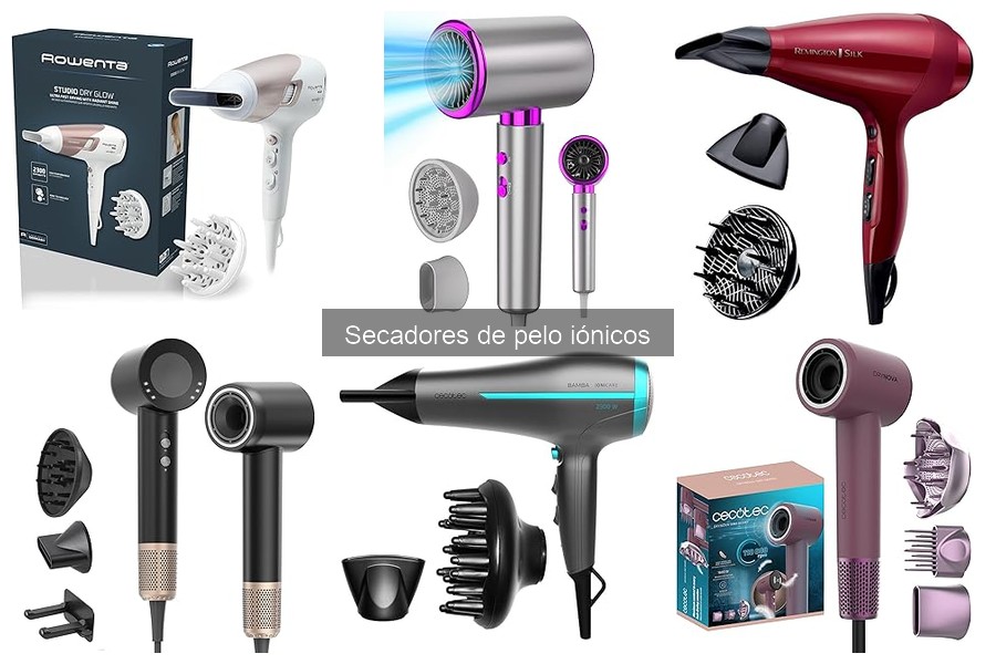 Mejores ofertas y precios de secadores de pelo iónicos