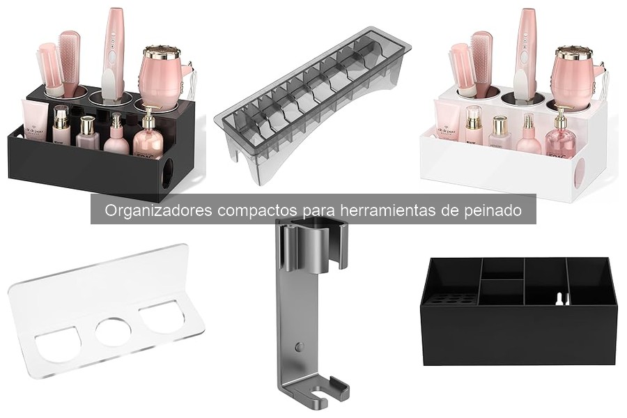 Mejores organizadores compactos para herramientas de peinado 2023