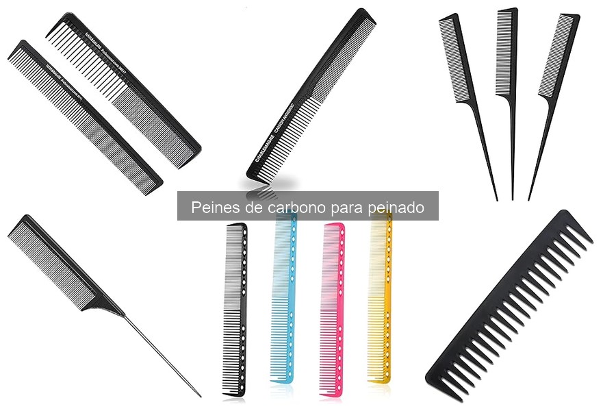 Mejores peines de carbono para cabello rizado: ¡define tu look!