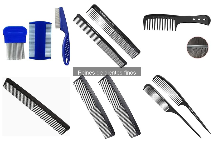Mejores peines de dientes finos para cabello lacio en 2023
