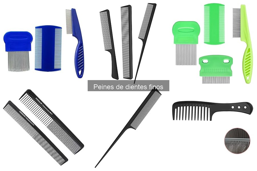 Mejores peines de dientes finos para cabello rizado en 2023
