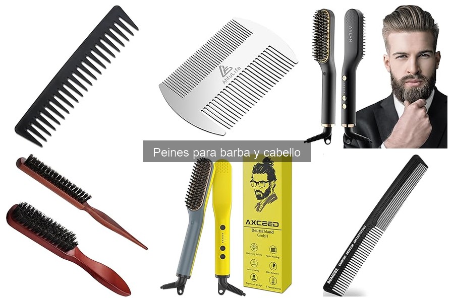 Mejores peines para barbas rizadas: Comparativa y análisis