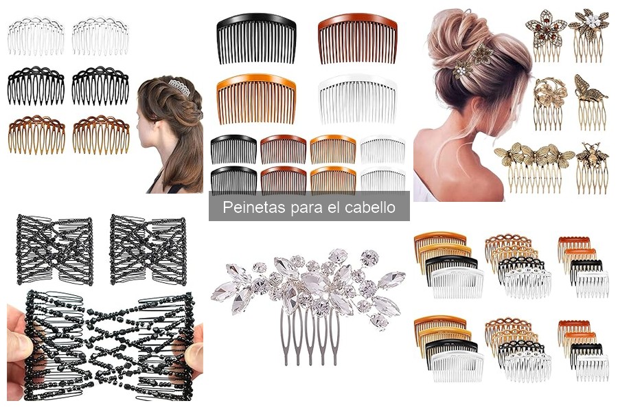 Mejores peinetas para peinados en casa: comparativa 2023