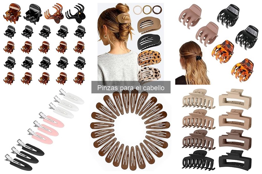 Mejores pinzas para el cabello según tipo: guía práctica