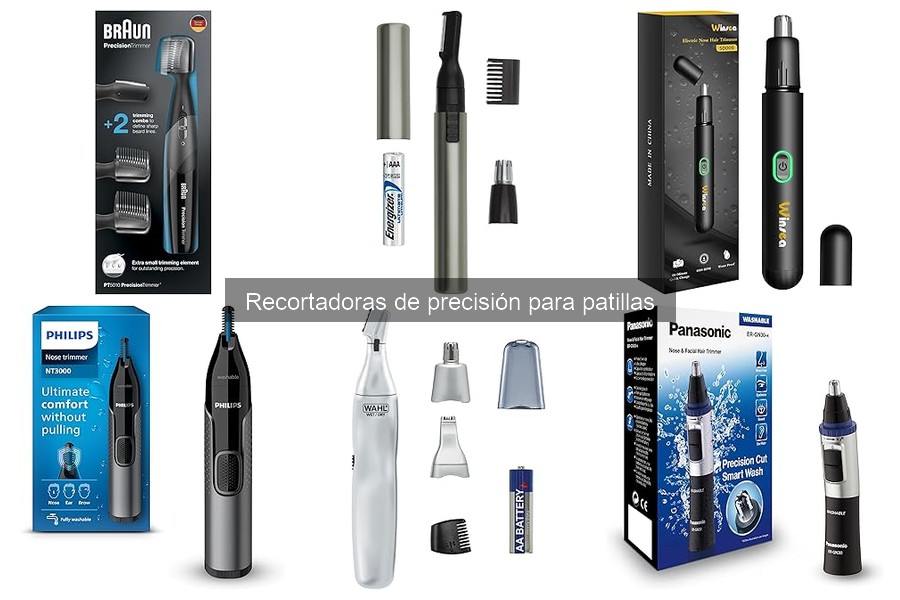 Mejores recortadoras de precisión para patillas en 2023