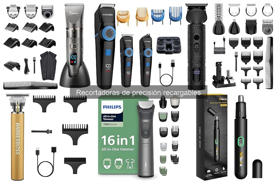 Mejores recortadoras de precisión recargables para casa