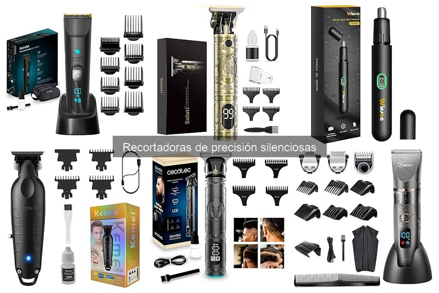 Mejores recortadoras de precisión silenciosas del mercado