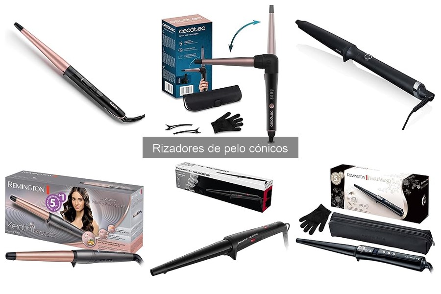 Mejores rizadores cónicos para cabello rizado: comparativa 2023