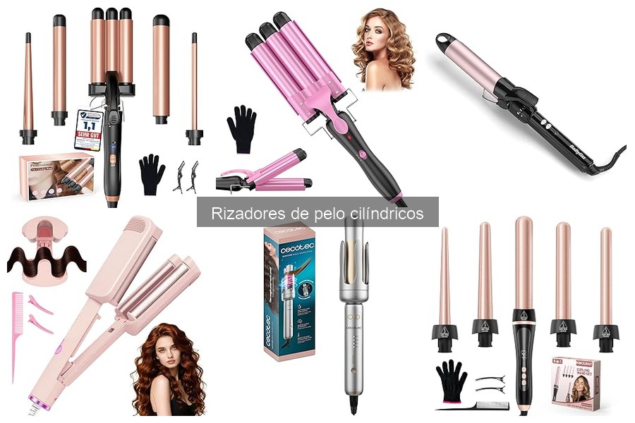 Mejores rizadores de pelo cilíndricos para cabello largo