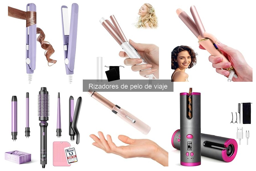 Mejores rizadores de pelo de viaje para cada tipo de cabello