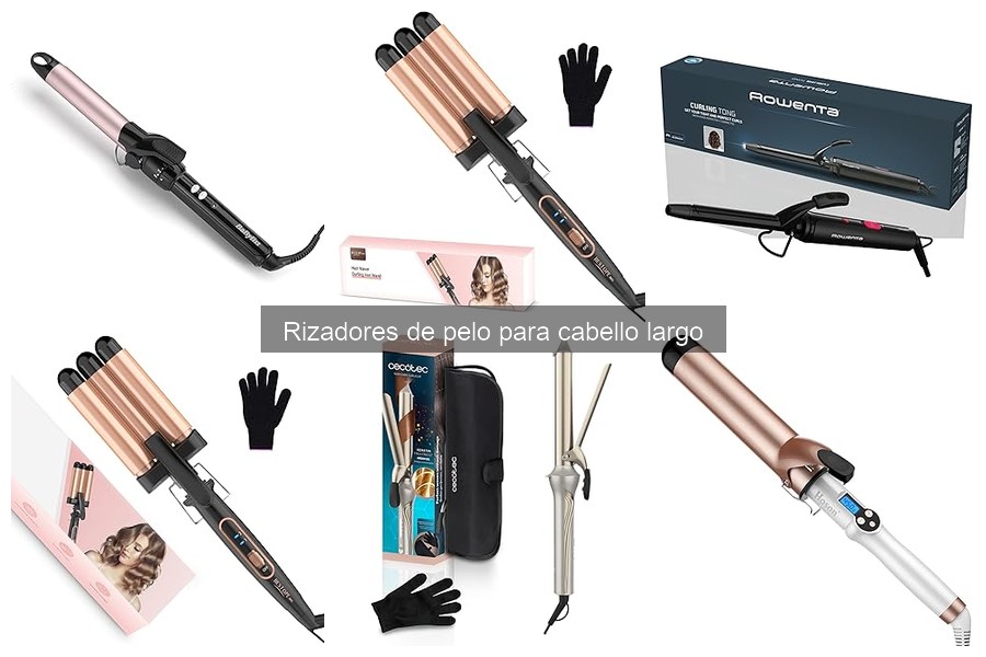Mejores rizadores de pelo largo en 2023: comparativa y análisis