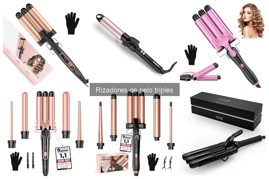 ** Mejores rizadores triples para cabello rizado en 2023