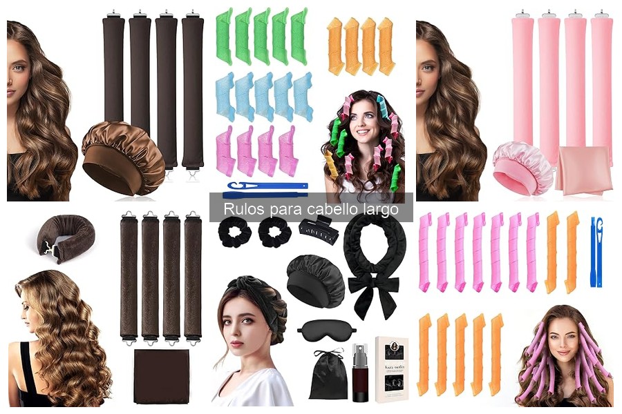 Mejores rulos para cabello largo: Opiniones de usuarios