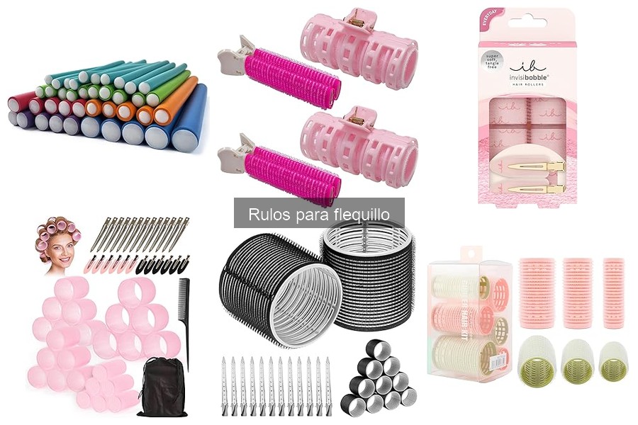 Mejores rulos para flequillo según tipo de cabello
