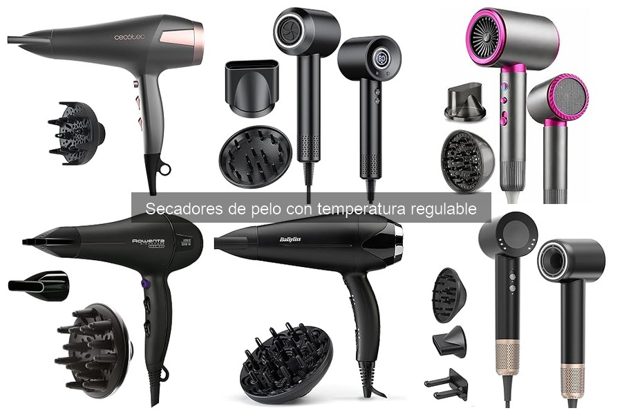 Mejores secadores de pelo con temperatura regulable para rizos