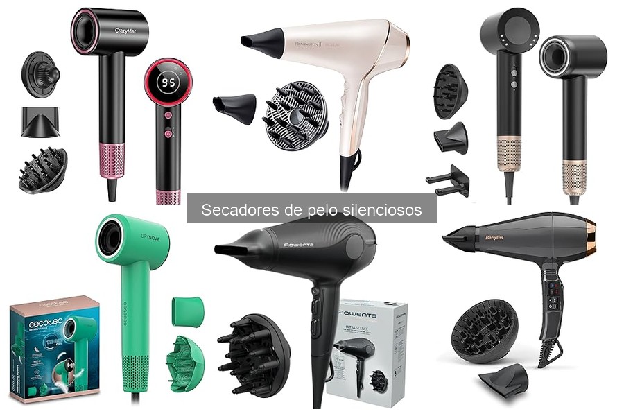 Mejores secadores de pelo silenciosos para usar en casa