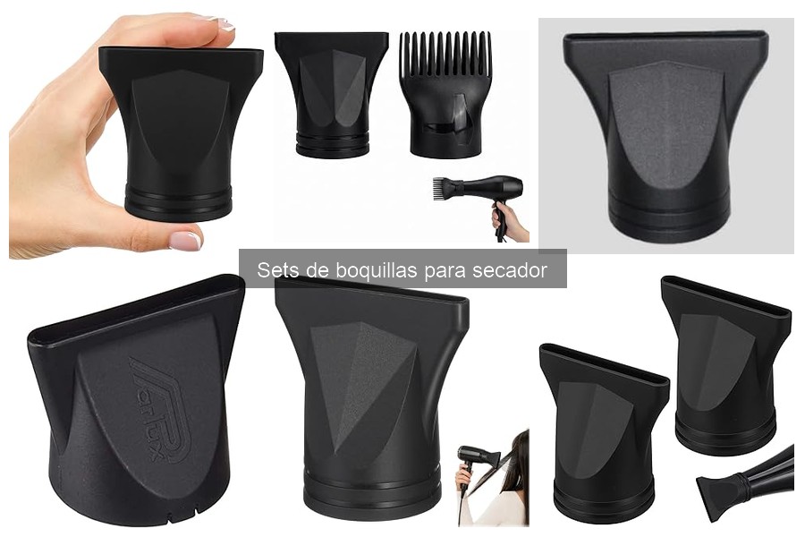 Mejores sets de boquillas para secadores según tu cabello