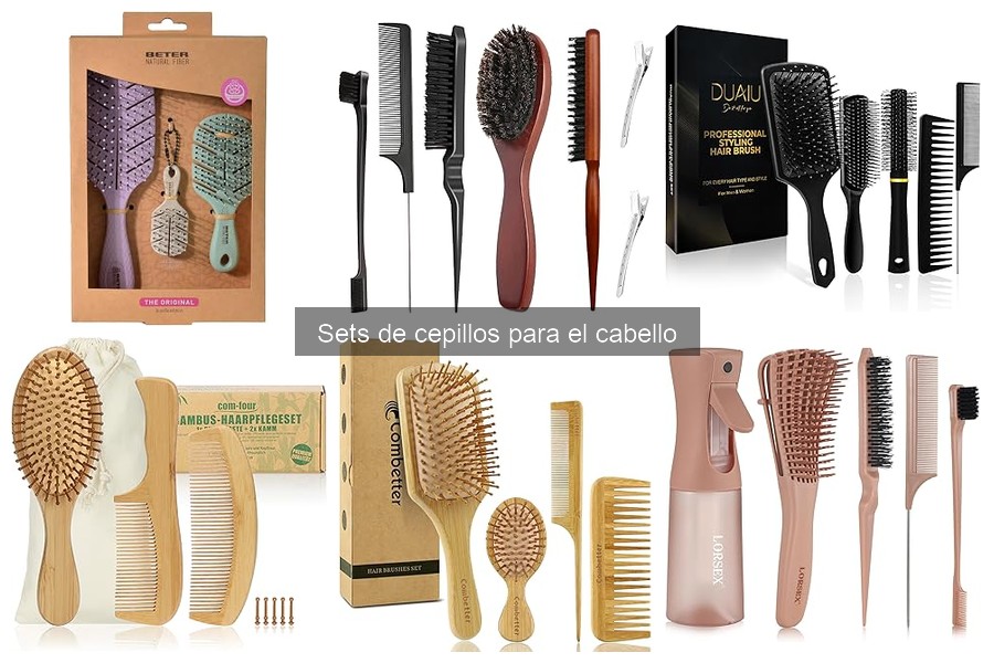Mejores sets de cepillos para cabello rizado en 2023