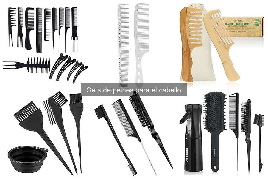 Mejores sets de peines para cabello rizado: Comparativa 2023