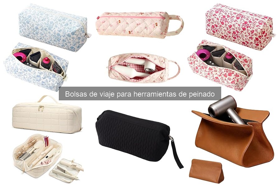 Mejores tipos de bolsas de viaje para herramientas de peinado