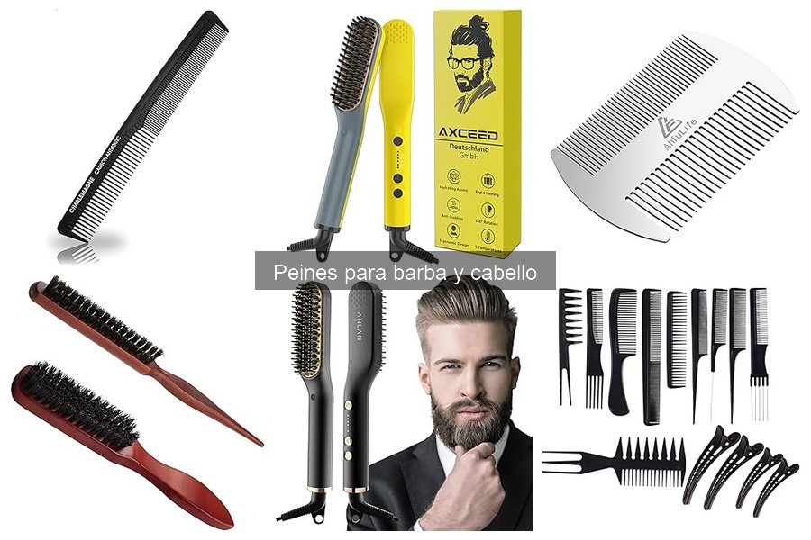 Ofertas irresistibles en peines para barba y cabello