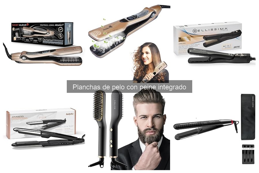 Ofertas y Descuentos en Planchas de Pelo con Peine Integrado